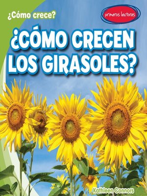 ¿Cómo crecen los girasoles? (How Do Sunflowers Grow?) - ebook